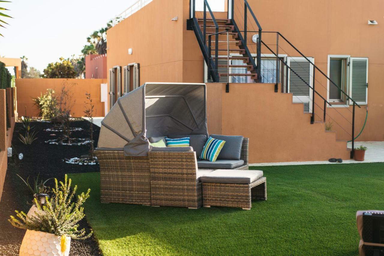 Eco Villa White Suite With Climatized Pool Caleta De Fuste Zewnętrze zdjęcie