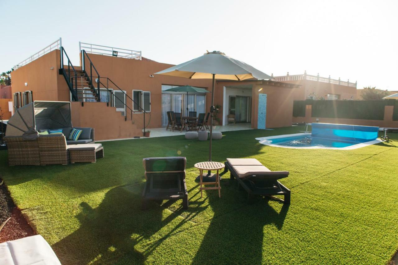 Eco Villa White Suite With Climatized Pool Caleta De Fuste Zewnętrze zdjęcie